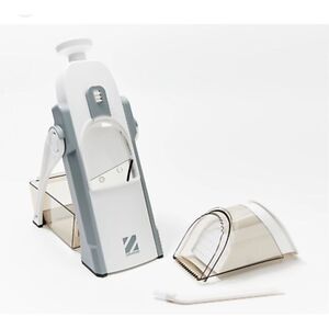 Geoffrey Zakarian by Dash Safe Slice Upright Mandolin - Cool Grey